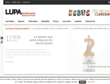 Tablet Screenshot of lupaprotestante.com